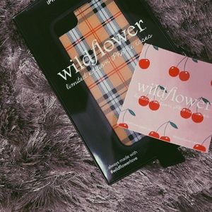 Wildflower Yellow Tartan case for IPhone 6s/7s/8s